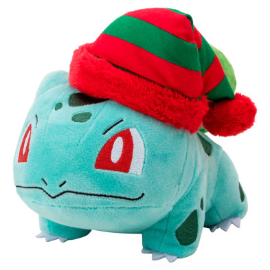 Peluche Bulbasaur Navidad Pokemon 20cm